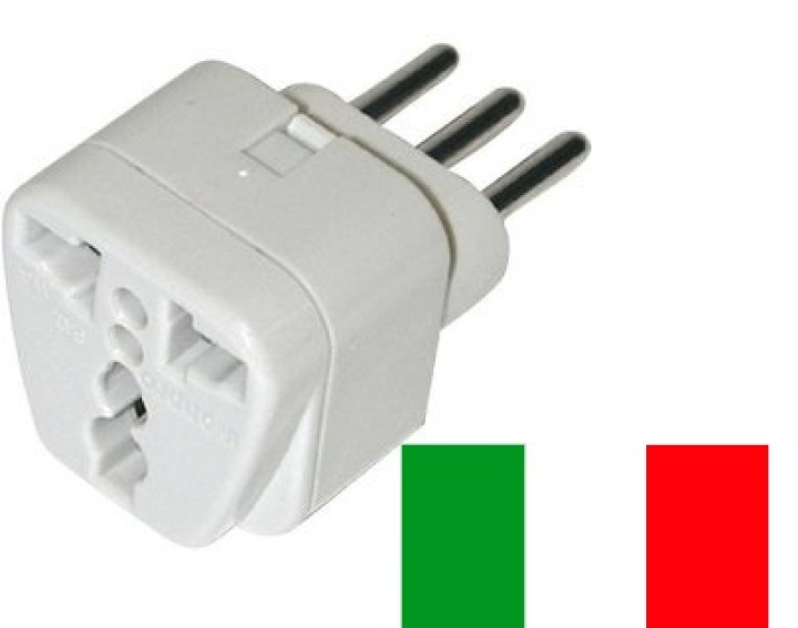 Elettrica adattatore italia europa 10a 250v di viaggiare jr international - 2
