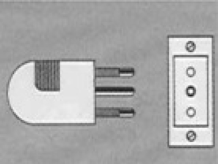 Electric plug adapter italy europe 10a 250v to travel jr international - 6