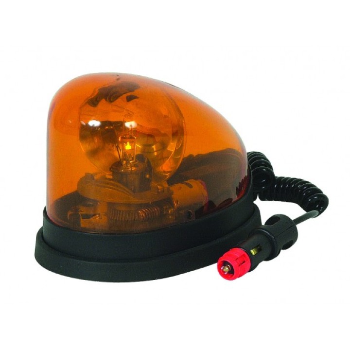Rundumleuchte 12vdc magnetische 10w bernsteingelb wassertropfen elektrische rundumleuchte jr international - 1