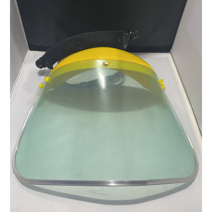 Visiere anti-salive anti-poussière Transparent PVC protection