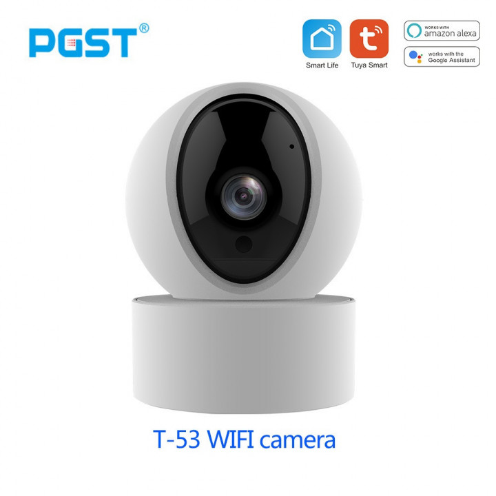 Telecamera ip wifi tuya t-53 sistema di allarme wireless gsm PG-107 rfid APP Alexa 99 zone wireless pgst