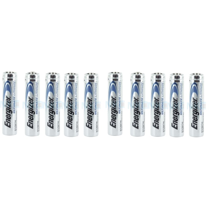 1 AAA 1250mah Energizer 1.5 volt lithium battery. l92 ultimate lr3 lr03