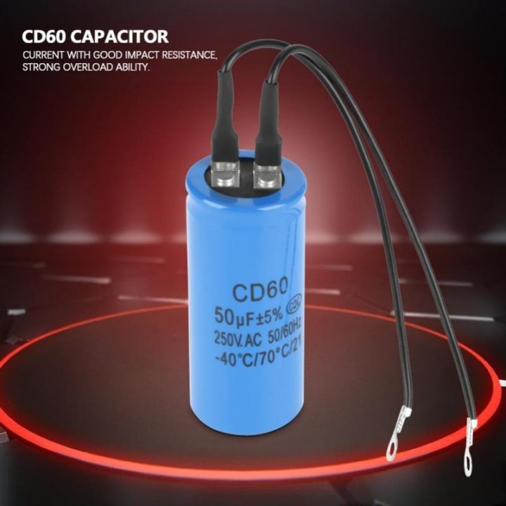 50uf Kondensator CBB60 Kran Elektromechanischer Elektromechanischer Kondensatormotor
