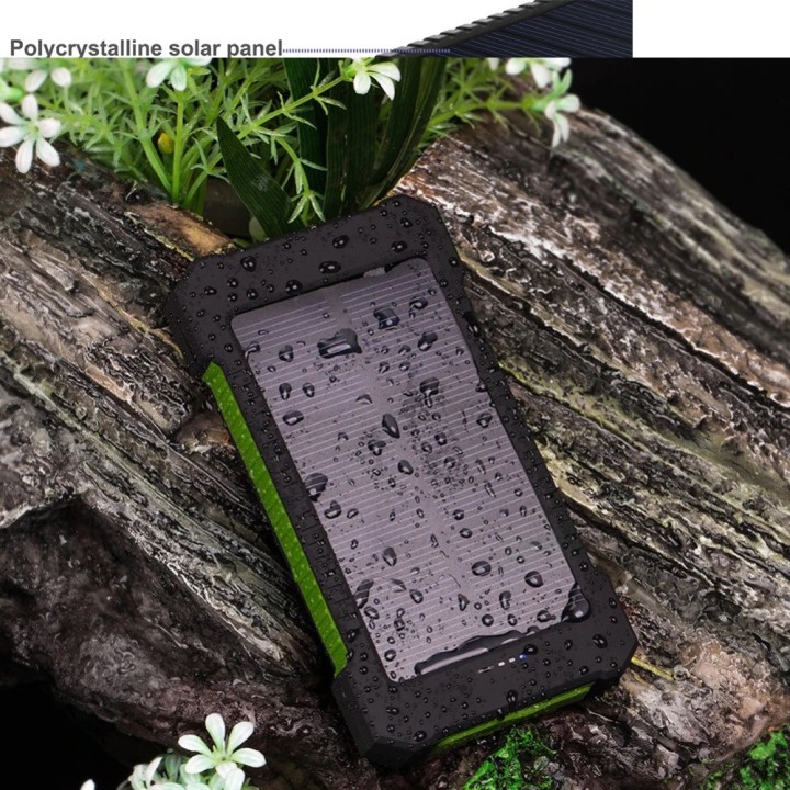 30000 mAh tragbares Solar Power Bank Reiseladegerät für iPhone X 6 7 8 Plus