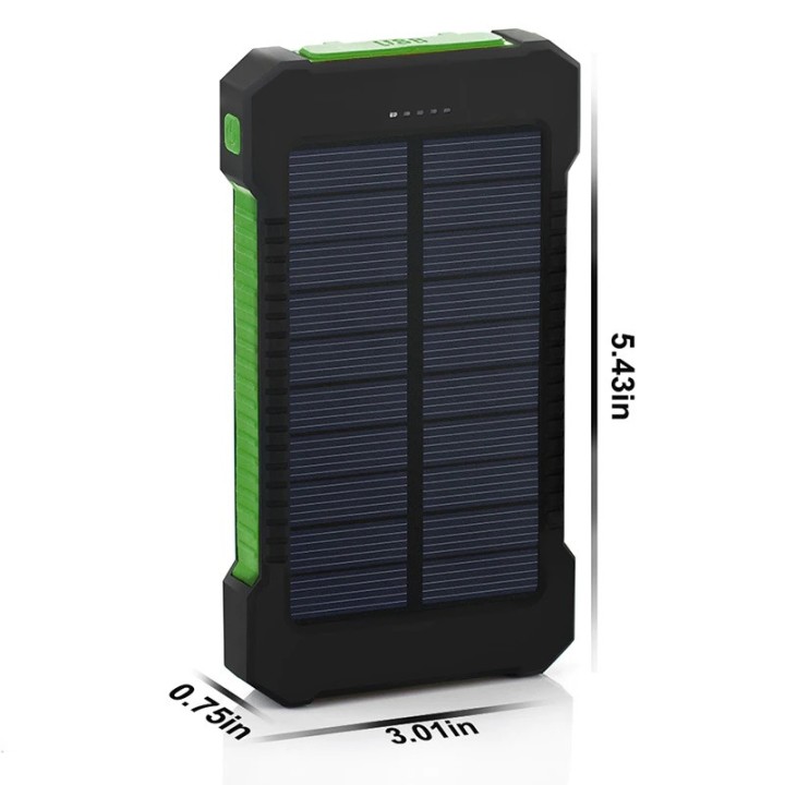 30000 mAh tragbares Solar Power Bank Reiseladegerät für iPhone X 6 7 8 Plus