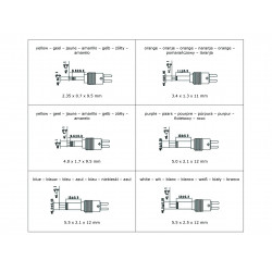 Alimentazione 110v 220v 240v uscita regolabile da 3 a 12v 1a 6 spine
