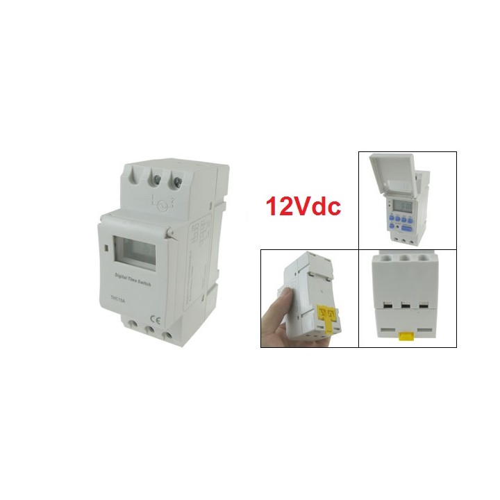Zeitschaltuhr 12vdc 2 200w 7 tage thc15a elektrogerate elektrogerat elektrische zeitschaltuhr digitale zeitschaltuhr jr internat