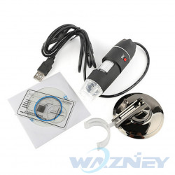 500X microscope électronique Zoom optique 8 LED USB Microscope Digital pour Science