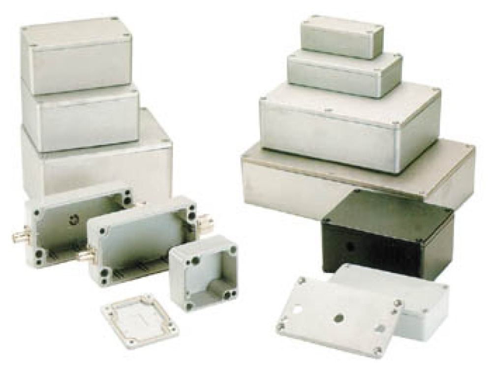 Impermeabile scatola di alluminio in metallo 115 x 90 x 55mm g113 box box box
