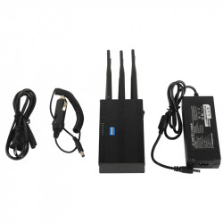 Jammer portatile GSM Wave Jammer 6 antenne blocker 2G 3G 4G 5G WiFi 2.4G 5.8G gps smartphone