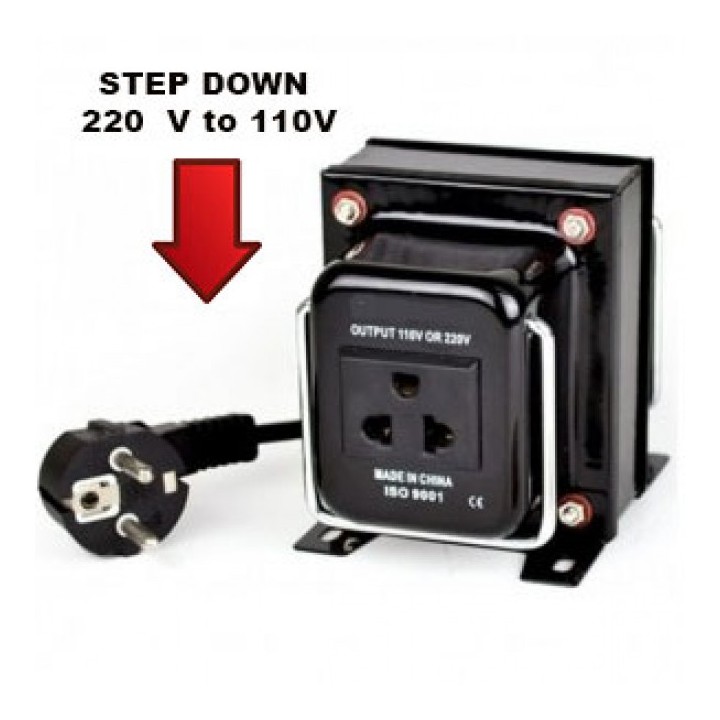 Convertitore elettrico cambia tensione 220 verso 110vca trasformatore 220v 110v 200w 220v 100v 230v 115v 240v 120v