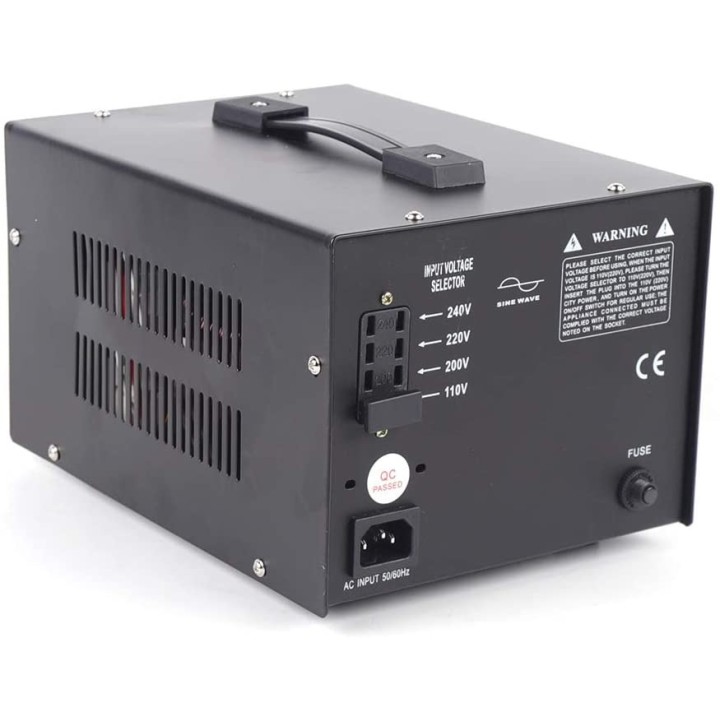 Convertitore elettrico cambia tensione 220 verso 110vca trasformatore 220v 110v 3000w corrente adattatore converter