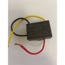 3 wire capacitor 0.7UF+1UF2 CBB61 250 Vac 50/60HZ Ceiling fan motor 0.7mF+1mF2