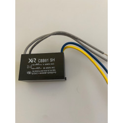 4 wire capacitor 2UF+1UF CBB61 450 Vac 50/60HZ Ceiling fan motor 2mF+1mF