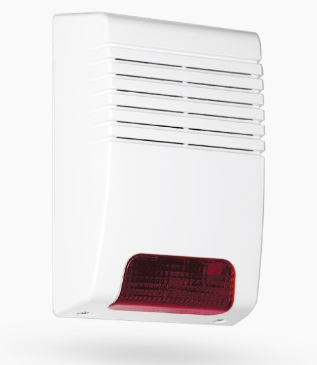 Self-powered alarm siren 116db 12vdc inner outer bone-365a 12v jablotron - 1
