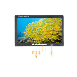 Caméra 50m pêche sous-marine Fish Finder 7 P 15LED blanche+15 infrarouge pêche mer hiver