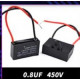 Kondensator cbb61 0,8 uf 450 V 0,8 mf 0,8 mf uf Mikrofarad 50/60 Hz Motorstart des Wohnungslüfters