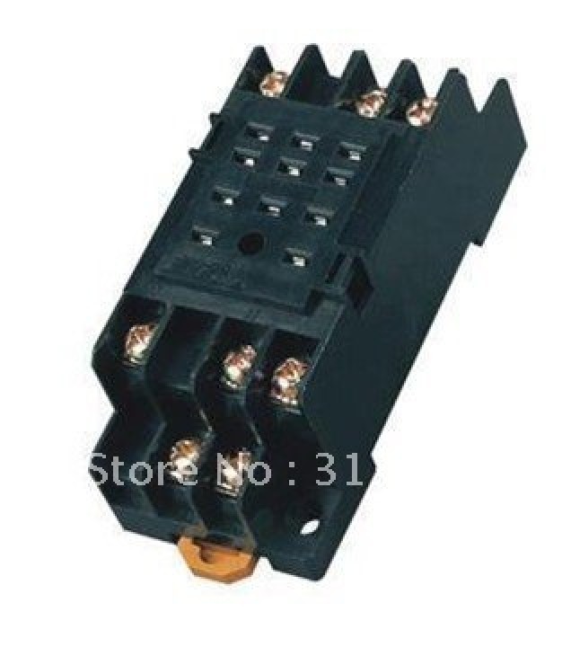 Relé Socket PF113A 11-pin base octal para MK3P-I JQX-10F / 3Z JTX-3C H3CR-A 10F-3Z-C2 jr international - 1