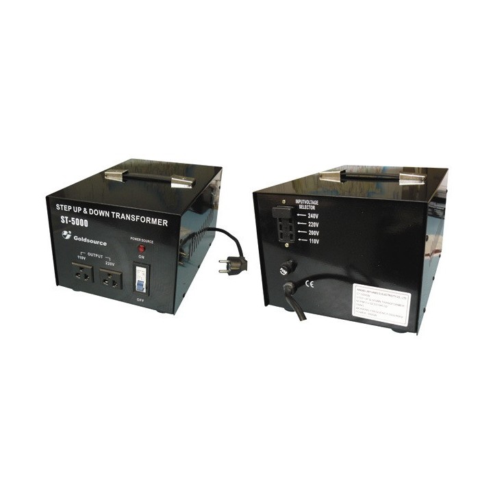 Convertitore elettrico cambia tensione 220 verso 110vca trasformatore 220v 110v 5000w corrente adattatore converter