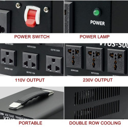 Converter electric converter 220 110vac 5000w 220 110 220v 110v 5000w voltage transformers converter electric converter tension