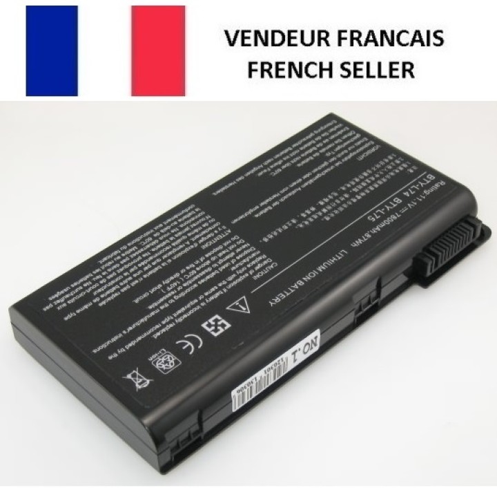 Batteria 11.1v 6600mah msi a5000 a6000 a6200 a6203 a6205 a7200 ms-1683 ms-1684 a6000 jr international - 7