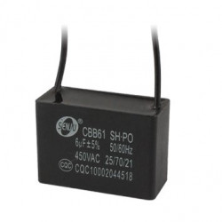 2 CBB61 250v Metallisierte Kondensator für Motor Start-up Deckenventilator 500VAC 6uF 6mf