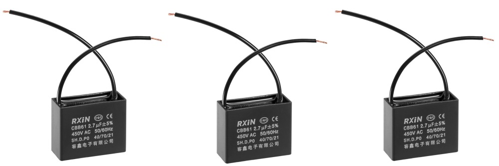 capacitor CBB61 450V 2.7uf 450v 2.7mf 2.7 mf uf micro farad fan exhaust fan capacitor capacitance capacitors 2uF