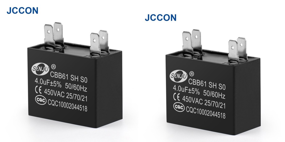 CBB61 Metallized Capacitor for Motor Start-up Ceiling Fan 500VAC 4uF