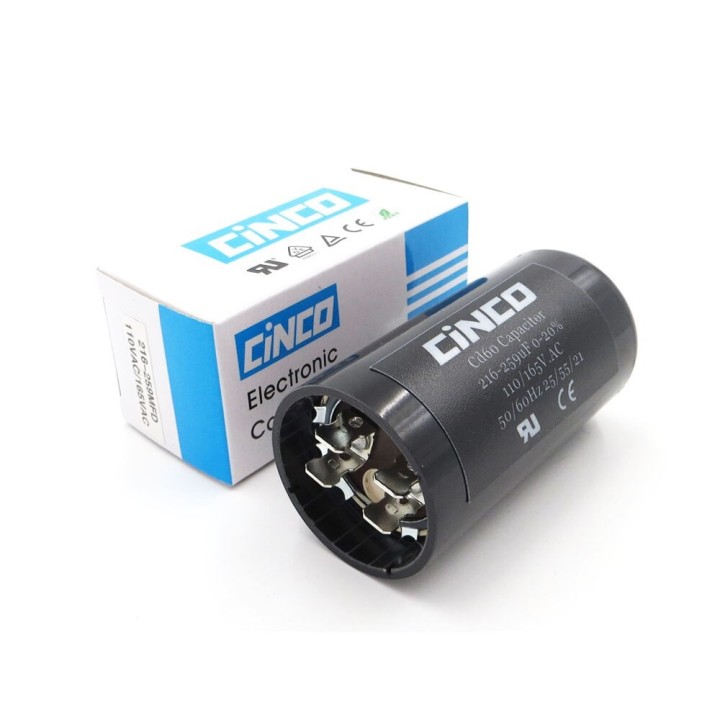 condensatori di avviamento motore 216-259uF 110v 125v 165v cd60 216-259 mfd uf mf hvac 110vac 125v