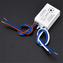 Detecteur de buit son pour allumage lumiere 220v MR-SK50A Auto On Off interrupteur marche arret