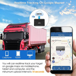 Traceur GPS Voiture avec Carte Sim Balise Tracker Aimant etanche TK-916 batterie 4 mois tk916