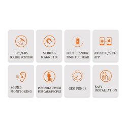 DYEGOO ST18 Auto GPS Tracker 20000mAh Akku 12 Monate Standby Truck Magnet Locator