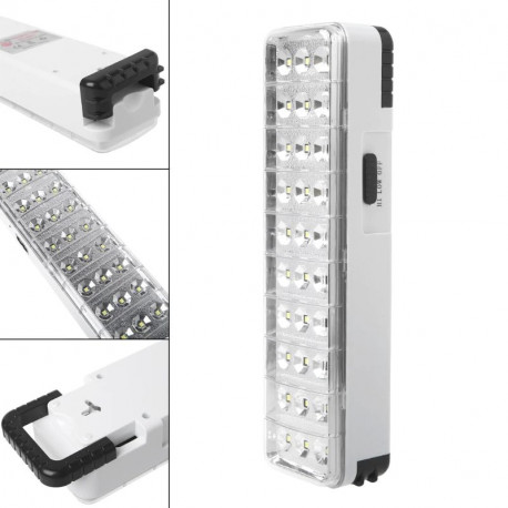 Rechargeable lighting lamp 30 leds 800LM autonomy 3 to 6h 4W backup battery 1000mAh 110-220v rL-3331