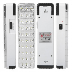 Lampada di illuminazione ricaricabile 30 led 800LM autonomia da 3 a 6h 4W batteria tampone 1000mAh 110-220v rL-3331