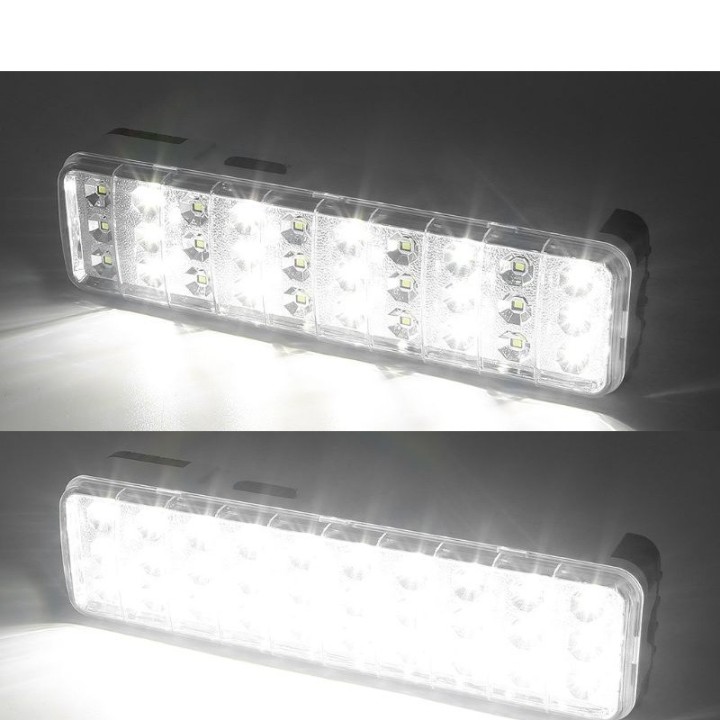 Lampada di illuminazione ricaricabile 30 led 800LM autonomia da 3 a 6h 4W batteria tampone 1000mAh 110-220v rL-3331