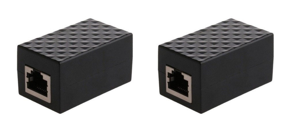 RJ45 LAN Adapter Ethernet Netzwerk Protect Device Arrester Überspannungsschutz Blitzschutz Abgeschirmte