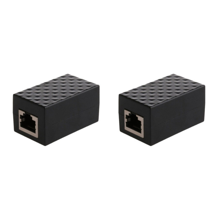 RJ45 LAN Adapter Ethernet Netzwerk Protect Device Arrester Überspannungsschutz Blitzschutz Abgeschirmte