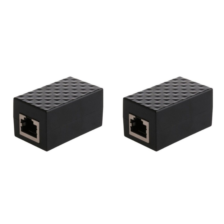 RJ45 LAN Adapter Ethernet Netzwerk Protect Device Arrester Überspannungsschutz Blitzschutz Abgeschirmte