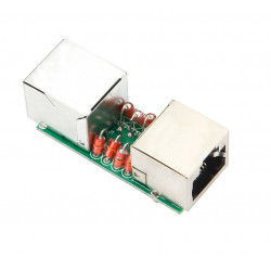 RJ45 LAN Adapter Ethernet Network Arrester Surge Protector Lightning Arrester Shielded Aluminum