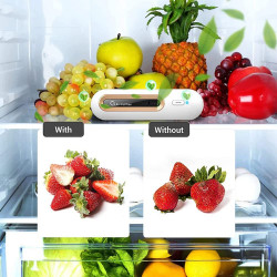 Purificador de aire Generador de ozono Desodorante Nevera Conservación de olores Frutas y verduras