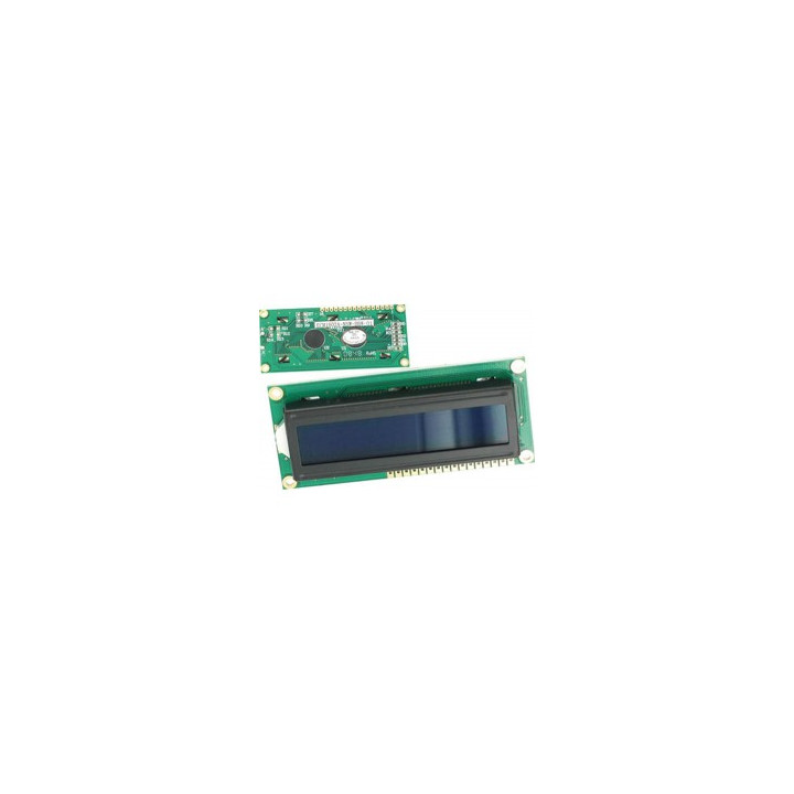 Lcd 2 x 16 c retroilluminazione blu oplcd2x16cbl-b jr  international - 1