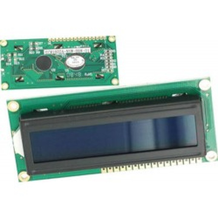 Lcd 2 x 16 c blauer hintergrundbeleuchtung oplcd2x16cbl-b jr  international - 1