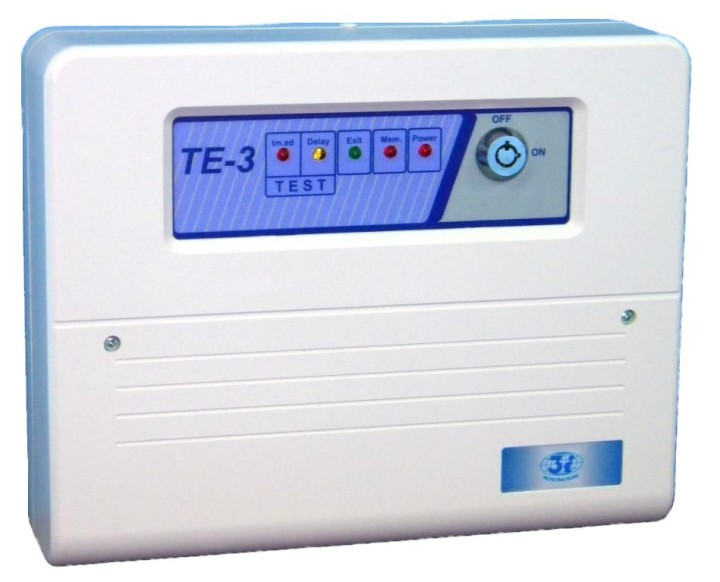 Centralina allarme 3 zone 220v ca centrale allarme antifurto elettronica protezione furto intrusione allarmi 3i - 3