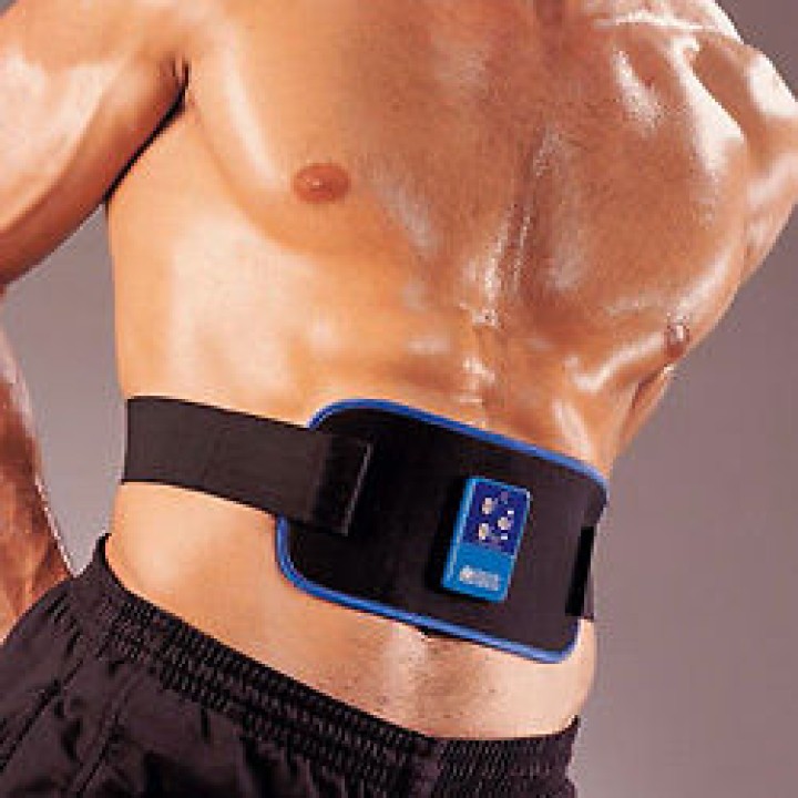 Dispositivo electro estimulación muscular cinturón para adelgazar slimming gel masaje gimnasio sport jr international - 3