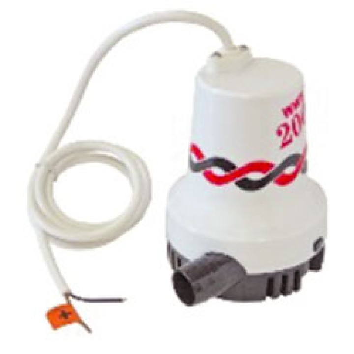 Bilgepumpe 12v vakuum keller 8400l / h wasserzulauf elpm4453 cen - 1