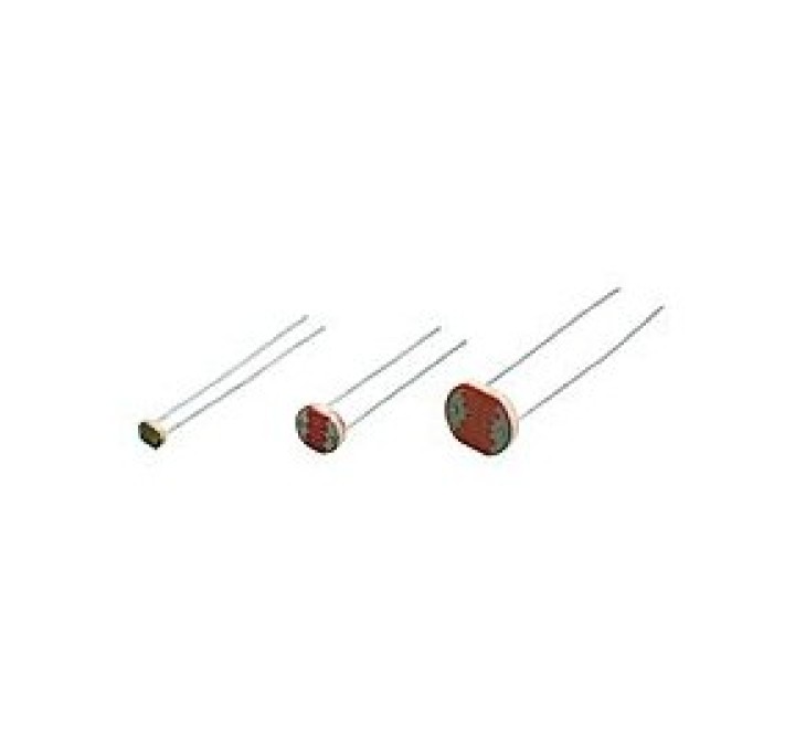 Photoresistor (ldr) 2-20k ldr04 darkness resistance (after 10 sec.):> 2 mohm velleman - 1