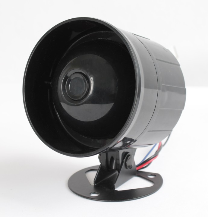 Electronic speaking siren 120db waterproof speaking siren, 12vdc 10w siren alarm sirens electronic acoustic alarm electronic spe
