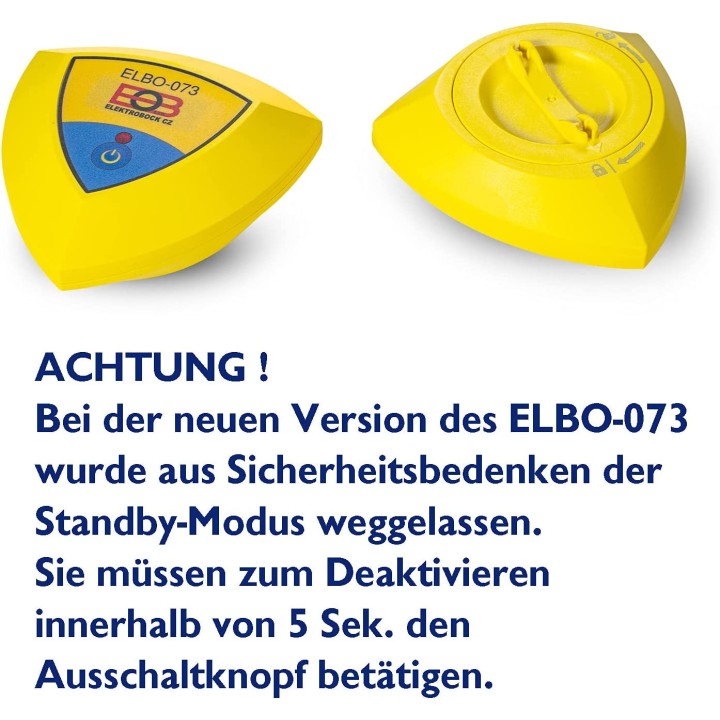 Das elektronische Überwachungsgerät ELBO-073 für drahtlose Schwimmbeckenalarme erkennt Wasserbewegungen