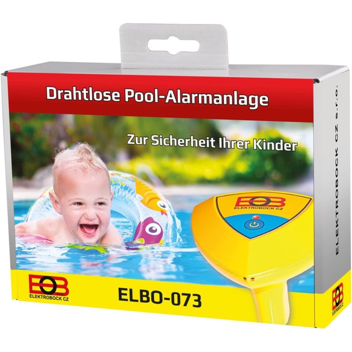 ELBO-073 wireless swimming pool alarm electronic monitoring device detects water movement