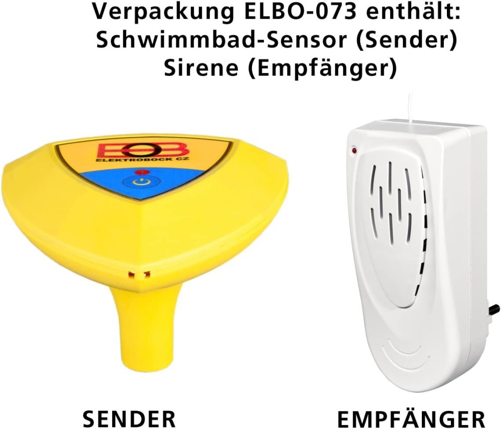 ELBO-073 alarma de piscina inalámbrica dispositivo de monitoreo electrónico detecta el movimiento del agua